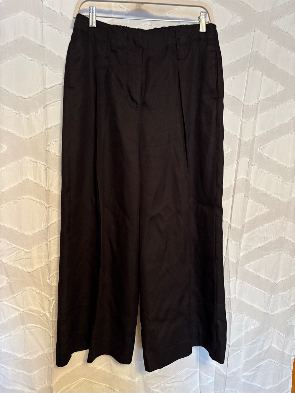 Nine West Black Wide-Leg Trousers